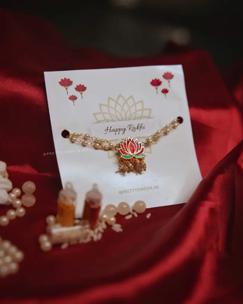 Lotus Rakhi