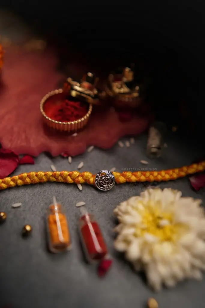 Metallic Om Rakhi