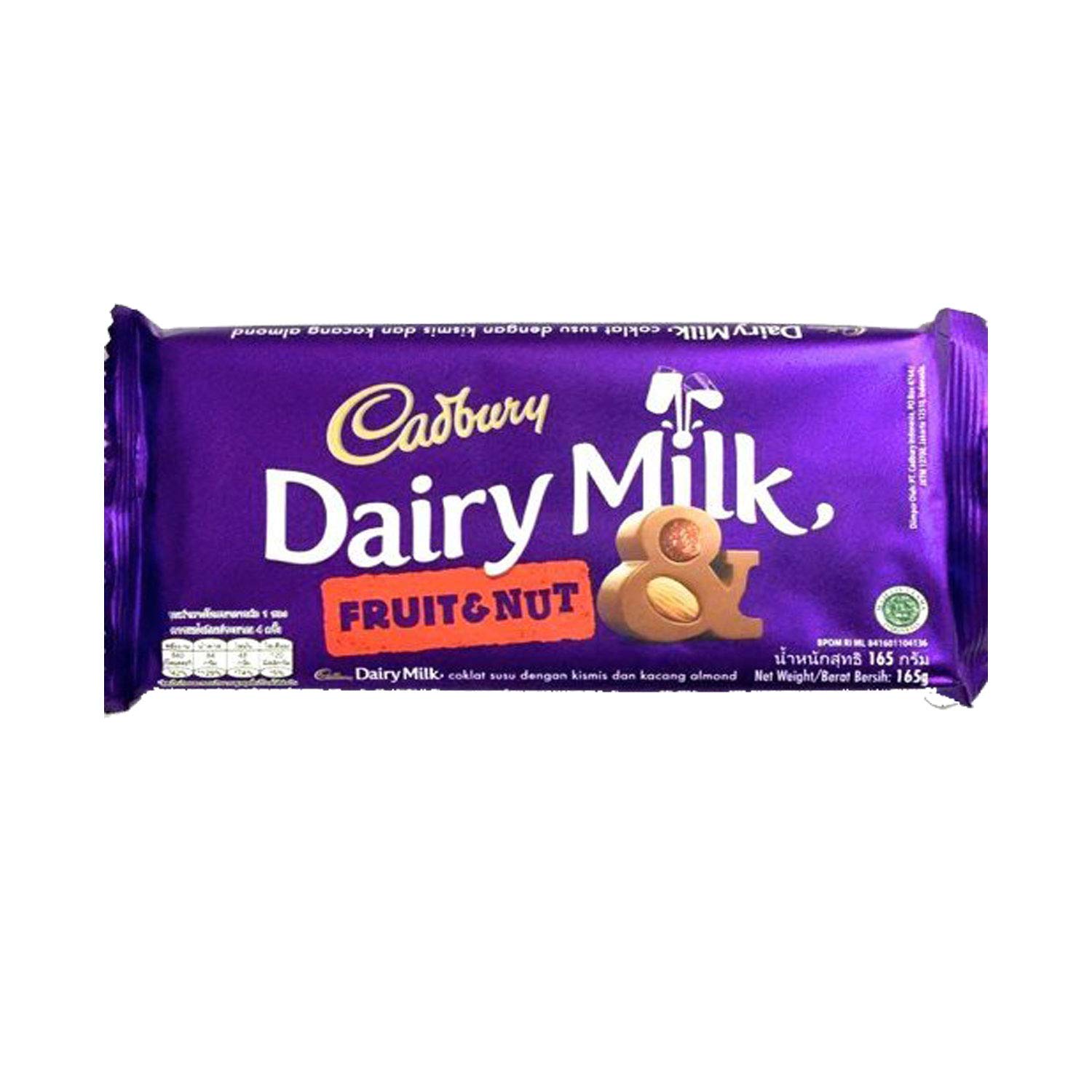 Dairy Milk Fruit & Nut
