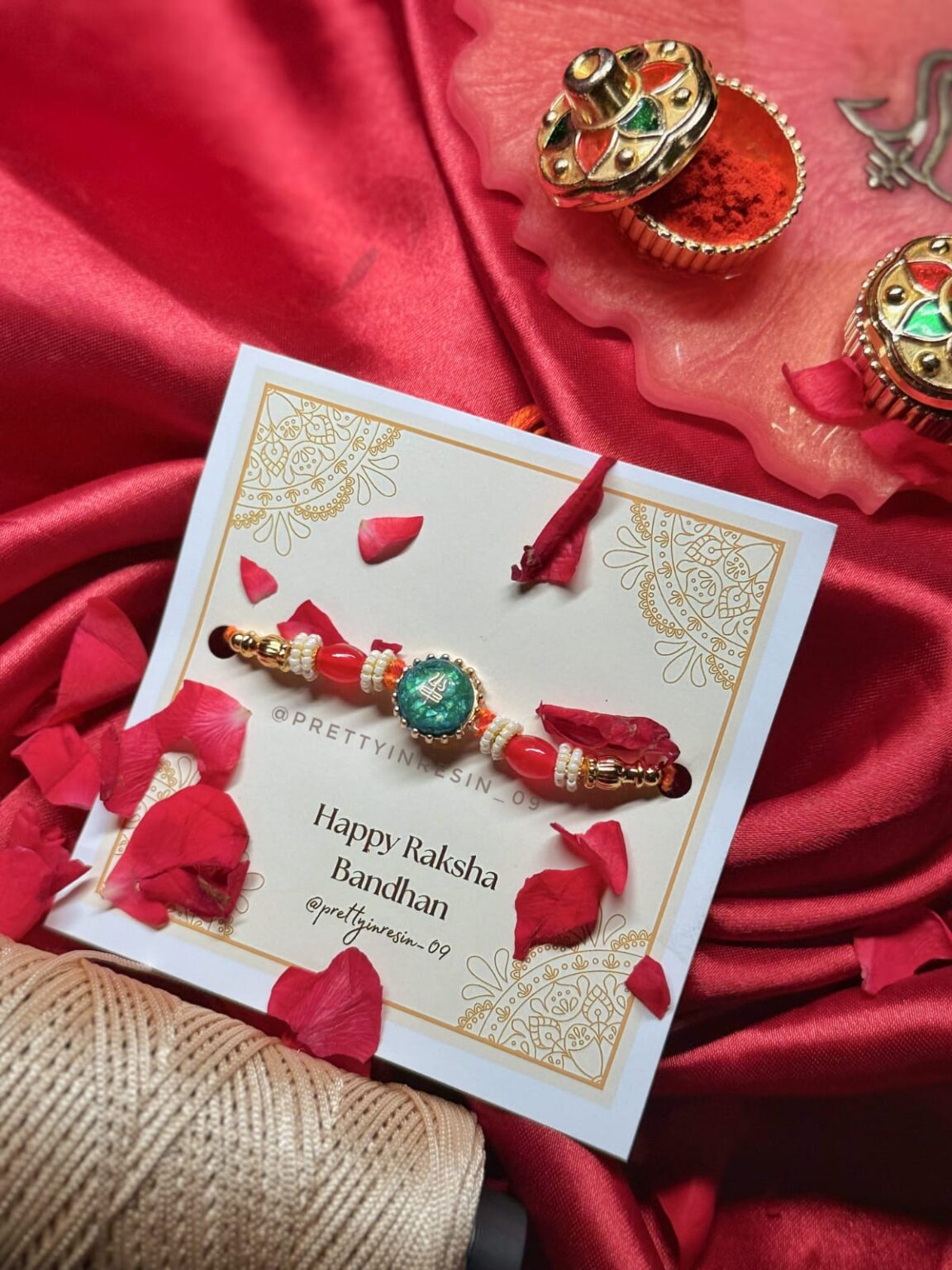 Shiv Crystal Rakhi