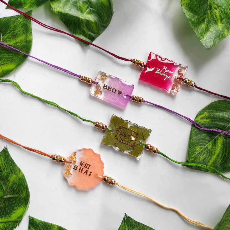 Resin Sticker Rakhi